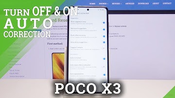 How to Activate Autocorrect in POCO X3 – Words Correction