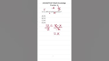 ASVAB/PiCAT Math Knowledge Practice Test Q: Translating Statements into an Equation #acetheasvab