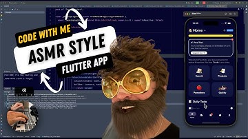 💻 Code With Me: Daily Todo Button · ASMR Style · Pomodoro Session 📲 Mobile Flutter App