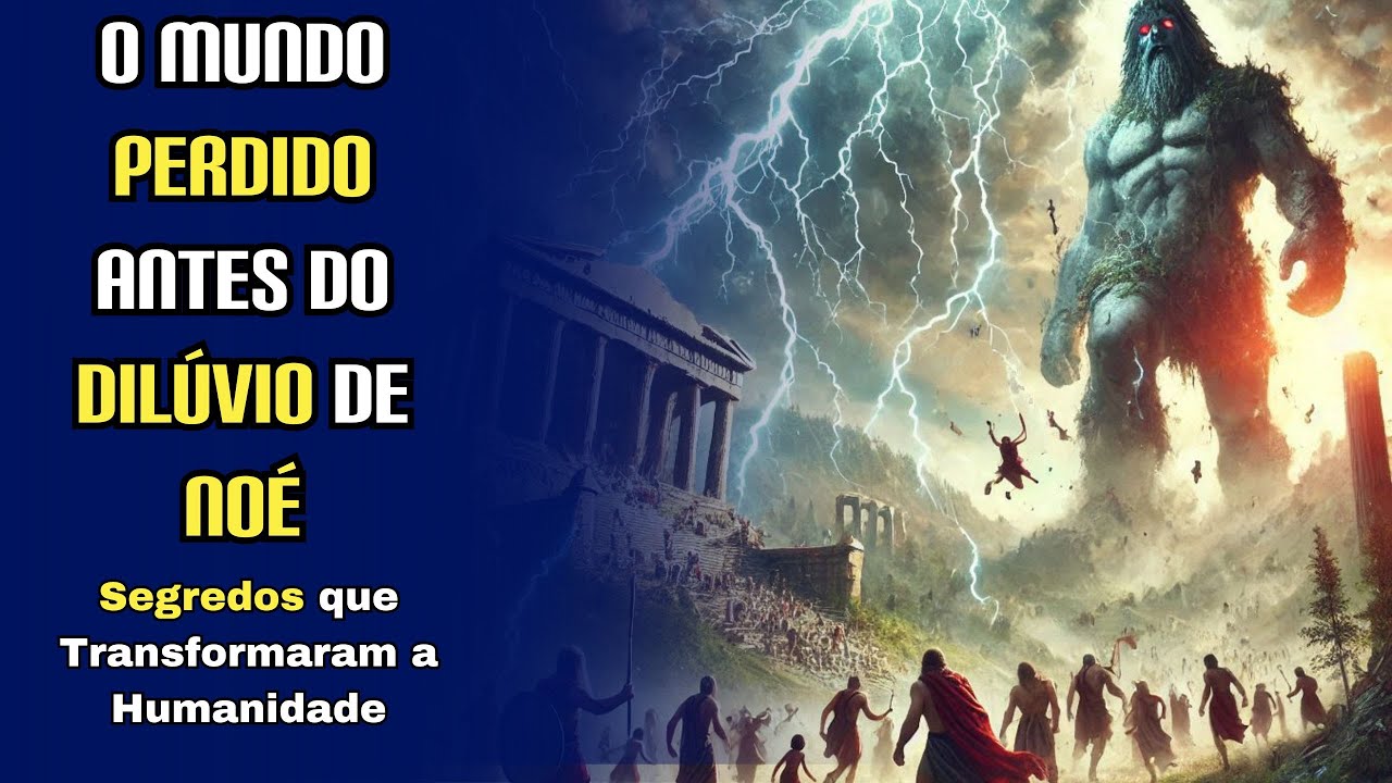 O Mundo Perdido Antes do Dilúvio de Noé: Segredos que Transformaram a ...