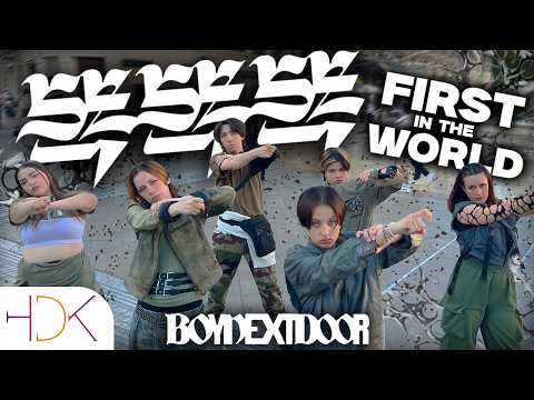 [K-POP IN PUBLIC ONE TAKE] BOYNEXTDOOR - 똑똑똑 Ddok Ddok Ddok 1st IN THE WORLD KPOP Dance cover by HDK