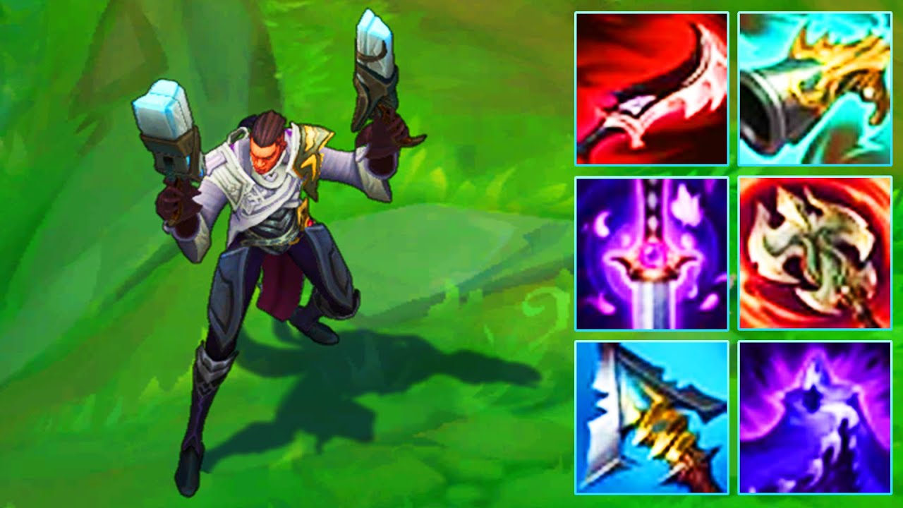 LUCIAN R One Shot Build Montage [ Ultimate Spellbook ] - YouTube