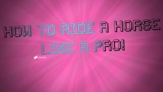 Minecraft- How To Ride A Horse Like A Pro