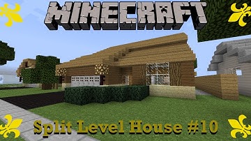 Minecraft: Split Level House Walkthrough # 10 (SuburbCraft Ep. 19)