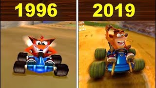 Evolución de Crash Bandicoot ● 1996-2019