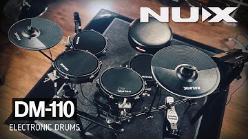 NUX DM-110 electronic drums first playing at Spytunes Studio
