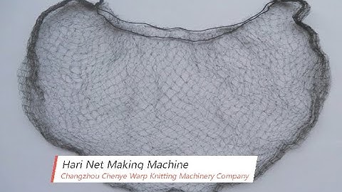 Hair Net Making Machine Raschel machine for making hair net