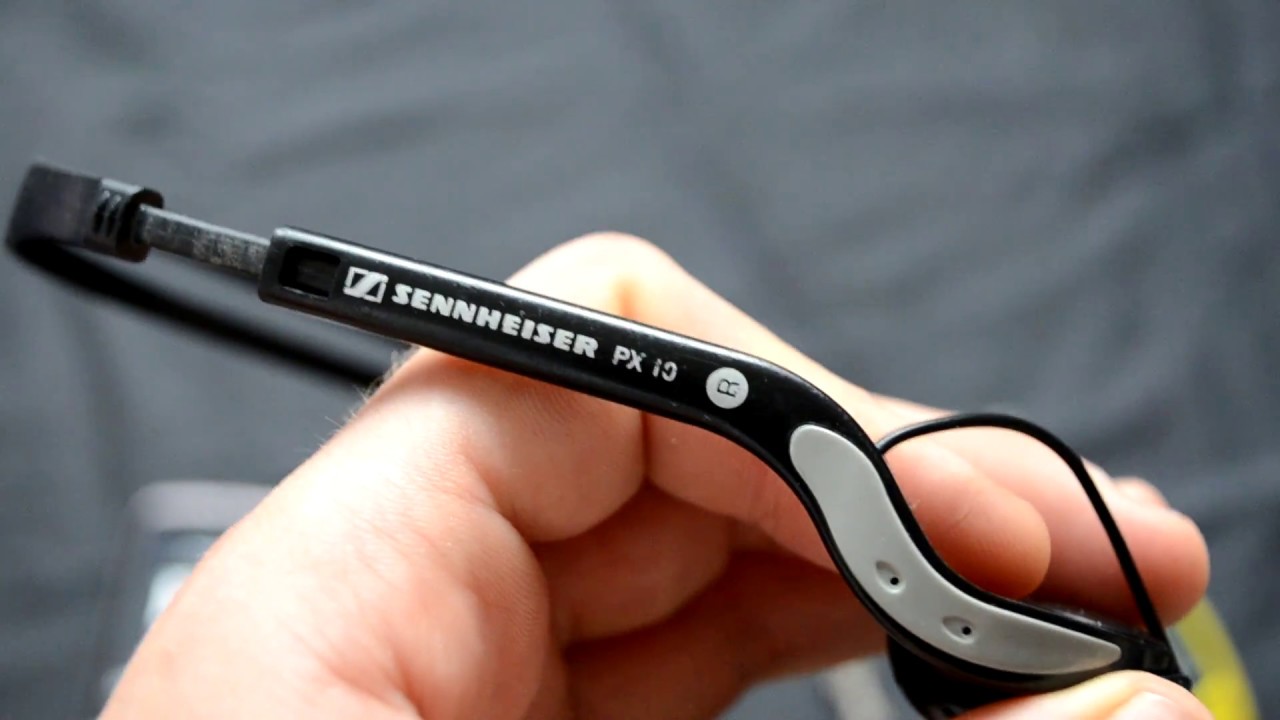Sennheiser PX 10 mini headphones SPL dB sound test + quick review - YouTube