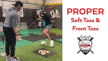 Soft Toss and Front Toss Done RIGHT! | Hitting Done Right