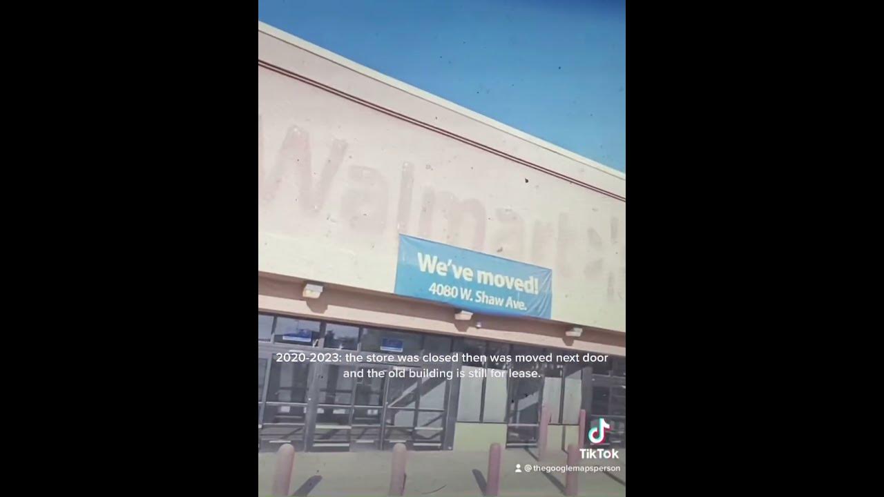 Abandoned Walmart in Fresno California YouTube