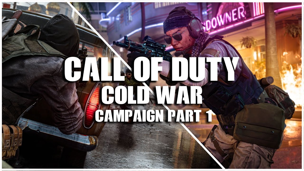 Is COD Back?! - Cold War Campaign Play Through Part 1 - YouTube