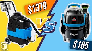 Cheap VS Expensive : Carpet Upholstery Extractors
