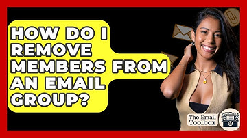 How Do I Remove Members From An Email Group? - TheEmailToolbox.com
