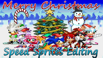 Christmas Special -  Speed Sprite Editing