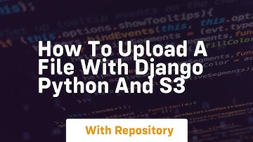 How to upload a file with django python and s3