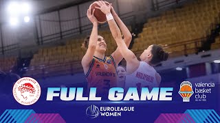 Olympiacos SFP v Valencia Basket Club | Full Basketball Game | EuroLeague Women 2022
