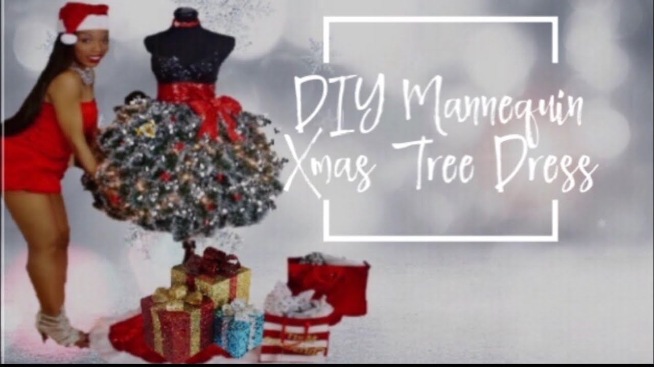 DIY Mannequin Xmas Tree 