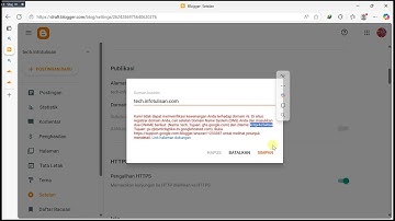 Cara Membuat Subdomain di Cloudflare & Custom Domain di blogspot
