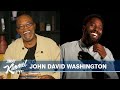 Guest Host Samuel L. Jackson Interviews John David Washington
