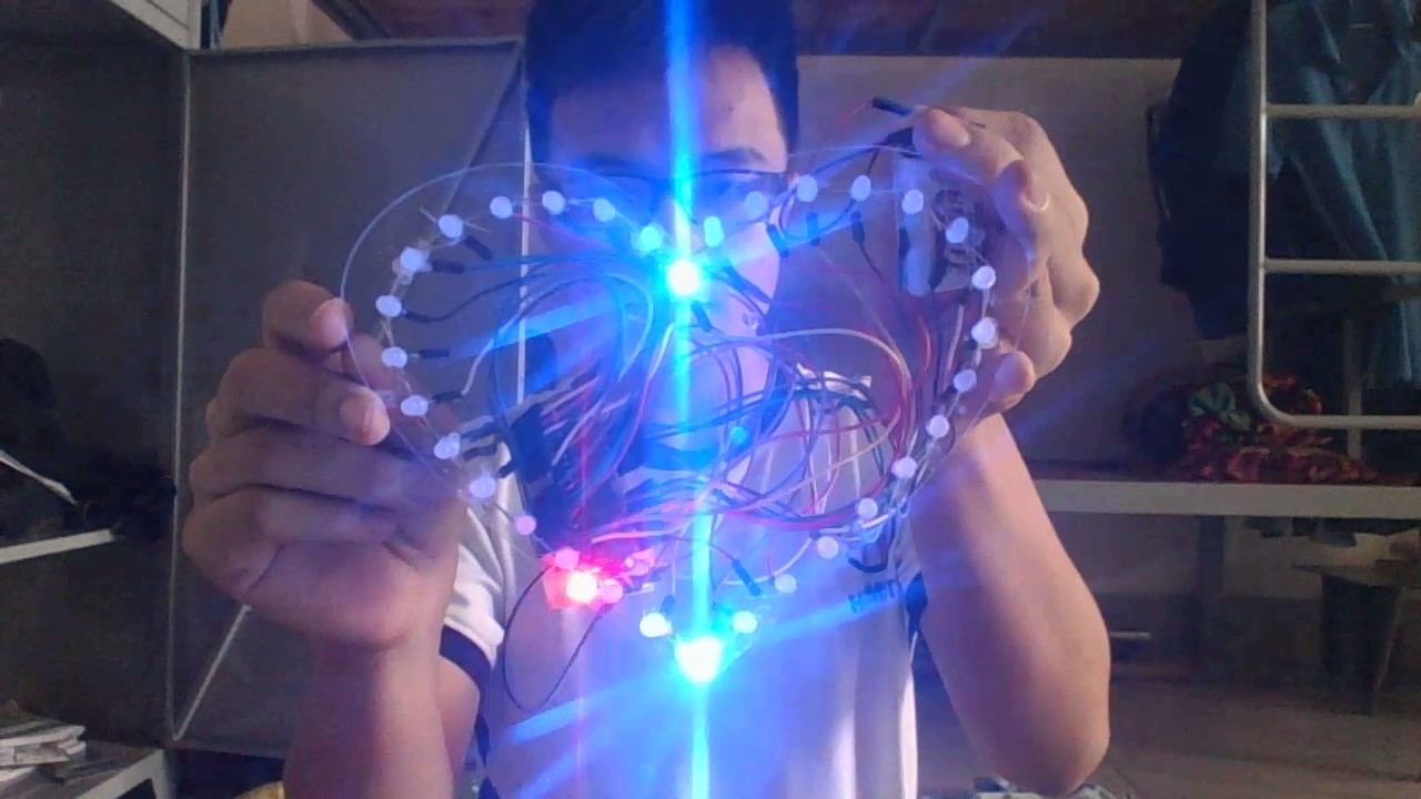 text led trái tim - YouTube