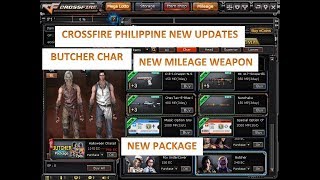 CrossFire Philippines 2019: New Patch Update October 1, 2019 New Character Butcher and ZA New Crater