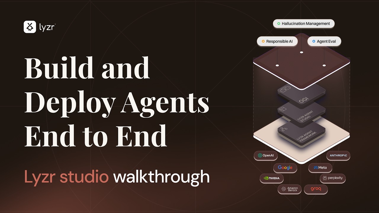 Building & Deploying AI Agents End-to-End | Lyzr Studio Walkthrough