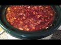 Pimento cornbread and beans