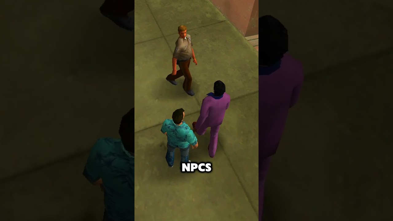 If You PUSH NPCs Into COPS in GTA Games!