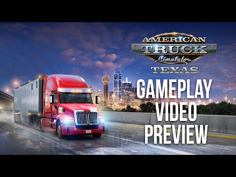 American Truck Simulator - Texas DLC Gameplay Video