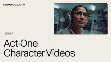 How to Use Act-One Character Videos | Runway Academy