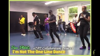 eZPZ I'm Not The One Line Dance (DEMO Session w Happy Feet)