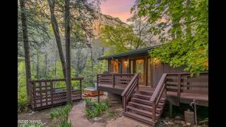 Oak Creek Canyon Home for Sale in Sedona AZ | Private Creekfront Property | 9607 N State Route 89a