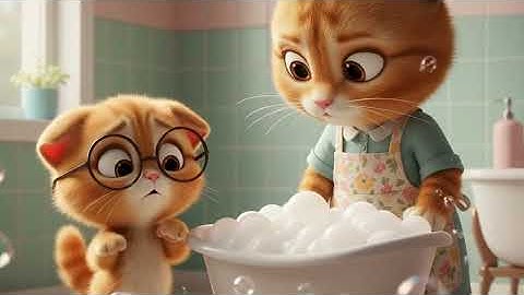 Mẹ Cam Luna Dạy Bé Sunny Vệ Sinh Cá Nhân 🧼 | Bài Học Ngăn Nắp | Phim Hoạt Hình Mèo Siêu Thực Tế 😹