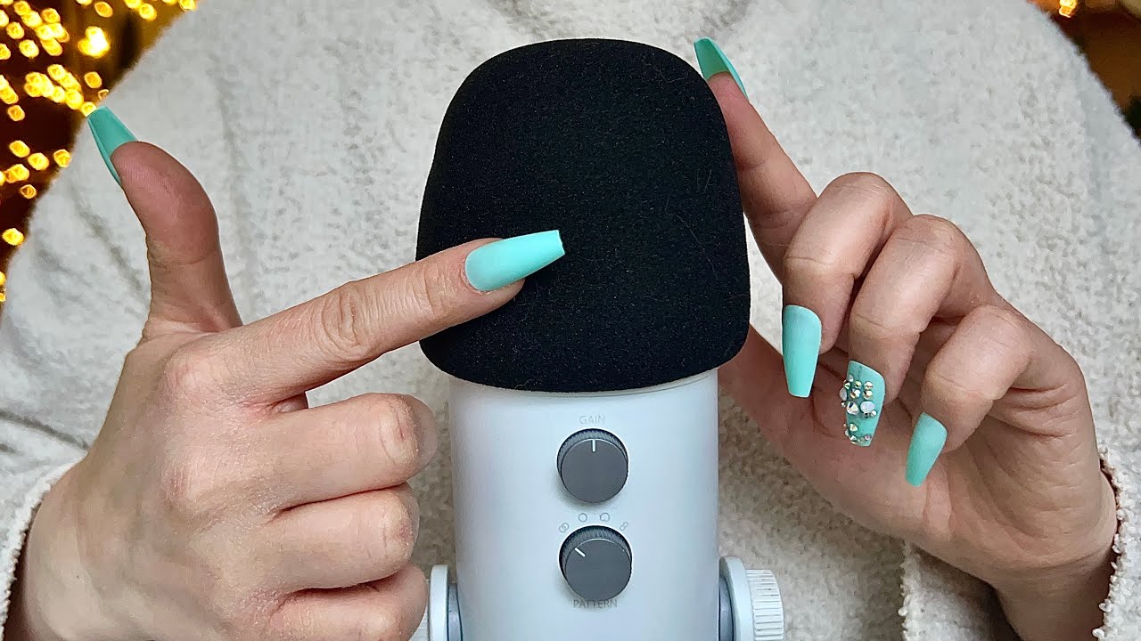 ASMR Foam Mic Cover Tracing & Scratching (No Talking) 💤 - YouTube