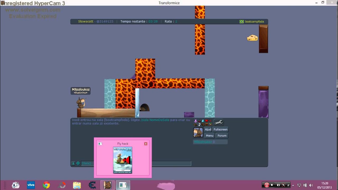 Hack fly Transformice 05/12/2013 [OFF] - YouTube