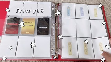 setting up for Ateez’s Comeback + a4 binder transition