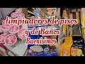 ✅ LIMPIADORES DE PISOS, BAÑOS BUENISIMOS QUE YO UTILIZO PARA LIMPIAR CASAS FACIL Y RAPIDO