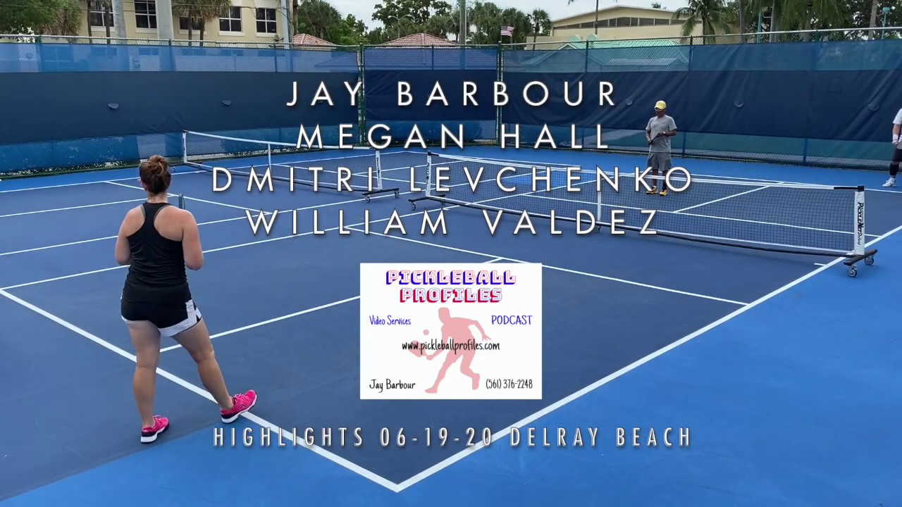 PICKLEBALL Highlights JAY MEGAN DMIRTI WILL DBTC 061920 YouTube