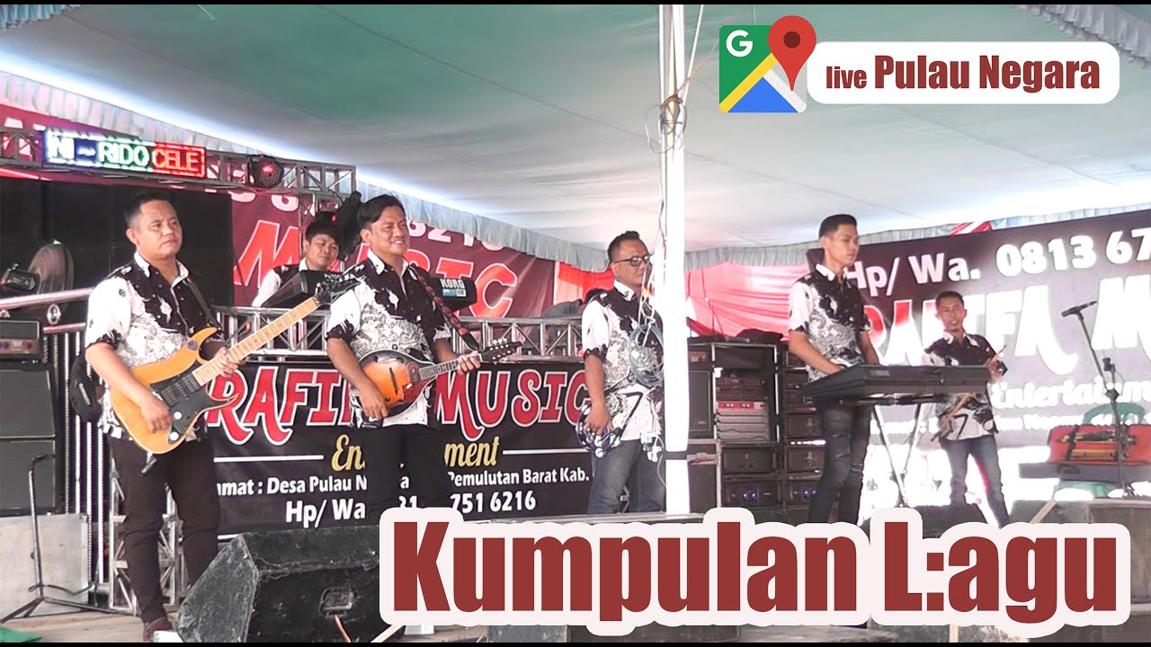 LAGU LAGU RAFIFA MUSIC SHOW PULAU NEGARA WEDDING IYONG & RATNA