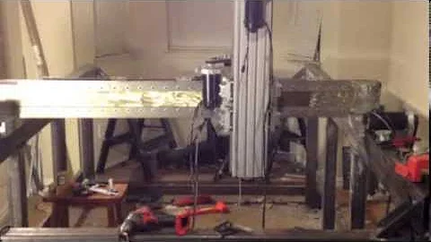 THUNDERDORK: DIY CNC Router - Y Axis and Frame