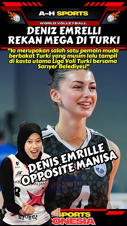 🔥🔥PROFIL OPPOSITE MANISA BBSK, REKAN MEGAWATI #shorts #megawatihangestri #manisabbsk