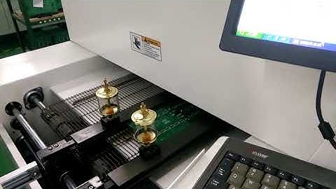 JAGUAR M6 SMT Reflow Oven working video