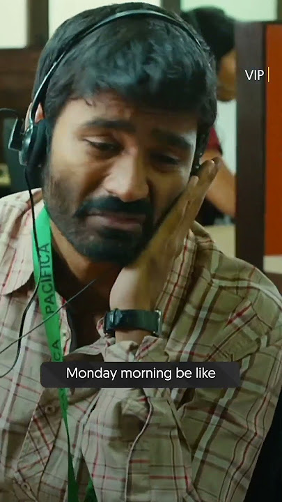 Just Monday things! #MondayVibes #VIP #Dhanush #sunnxt #shorts