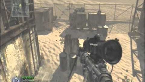 Mw2  funny 1v1 QS match