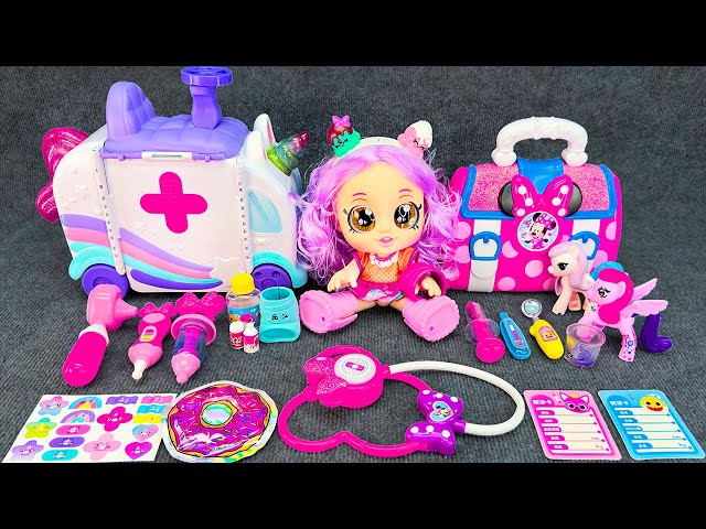 74 Minutes Satisfying with Unboxing Kindi Fun Unicorn Ambulance, KindiKids Toys ASMR | Review Toys class=