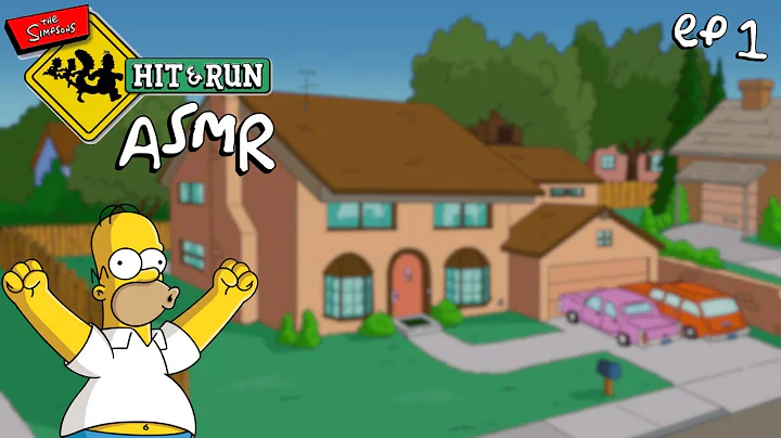 asmr 🐝 simpsons hit & run | completing level 1! (whispering + controller sounds)