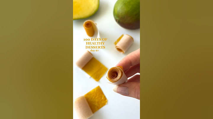 Healthy Dessert Idea: Mango Fruit Roll-Ups🤩 #healthydessert #recipe #fruitrollup #easyrecipe