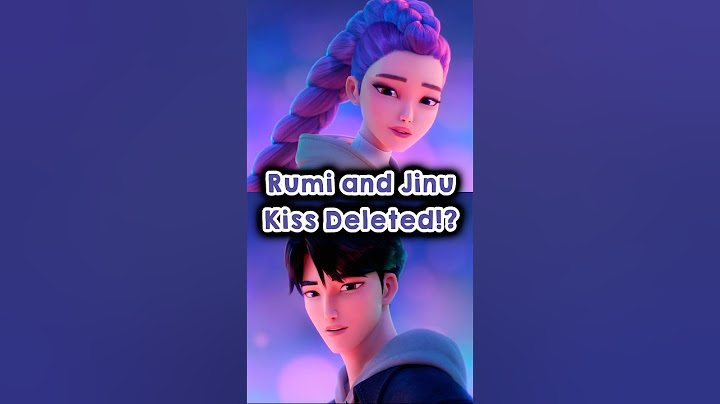 Rumi and Jinu Kiss Deleted Scene!? 😱 #kpopdemonhunters #netflix #shorts