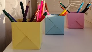 картинка: Підставка для олівців, ручок з паперу А4⭐