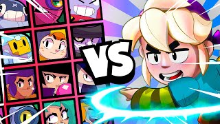 Gus 1v1 Vs EVERY Brawler | I REALLY Like This Brawler | Voice Actor Bonus!